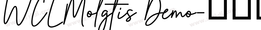 WCLMolgtis Demo字体转换